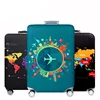 World Map Design Luggage Protective Cover Travel Suitcase Cover Elastic Dust Cases For 18 to 32 Inches Travel Accessories 1