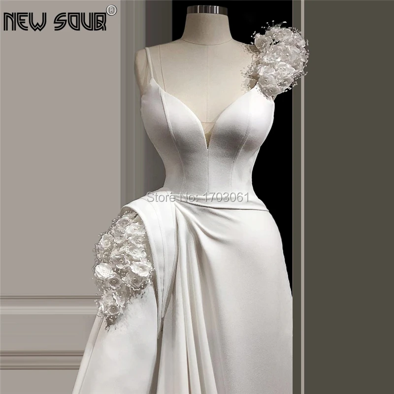 Floor Length Beading Evening Dresses 2020 Custom made Islamic Dubai Party Gown Women Saudi Arabic Long Formal Prom Vestidos | Свадьбы и