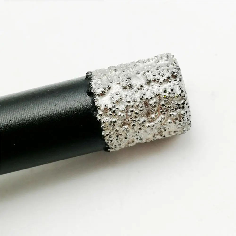 2pcs 10mm Vacuum brazed diamond Dry drilling bits Dimeter 3/8"  5/8-11 Thread core bits for tile granite marble concrete