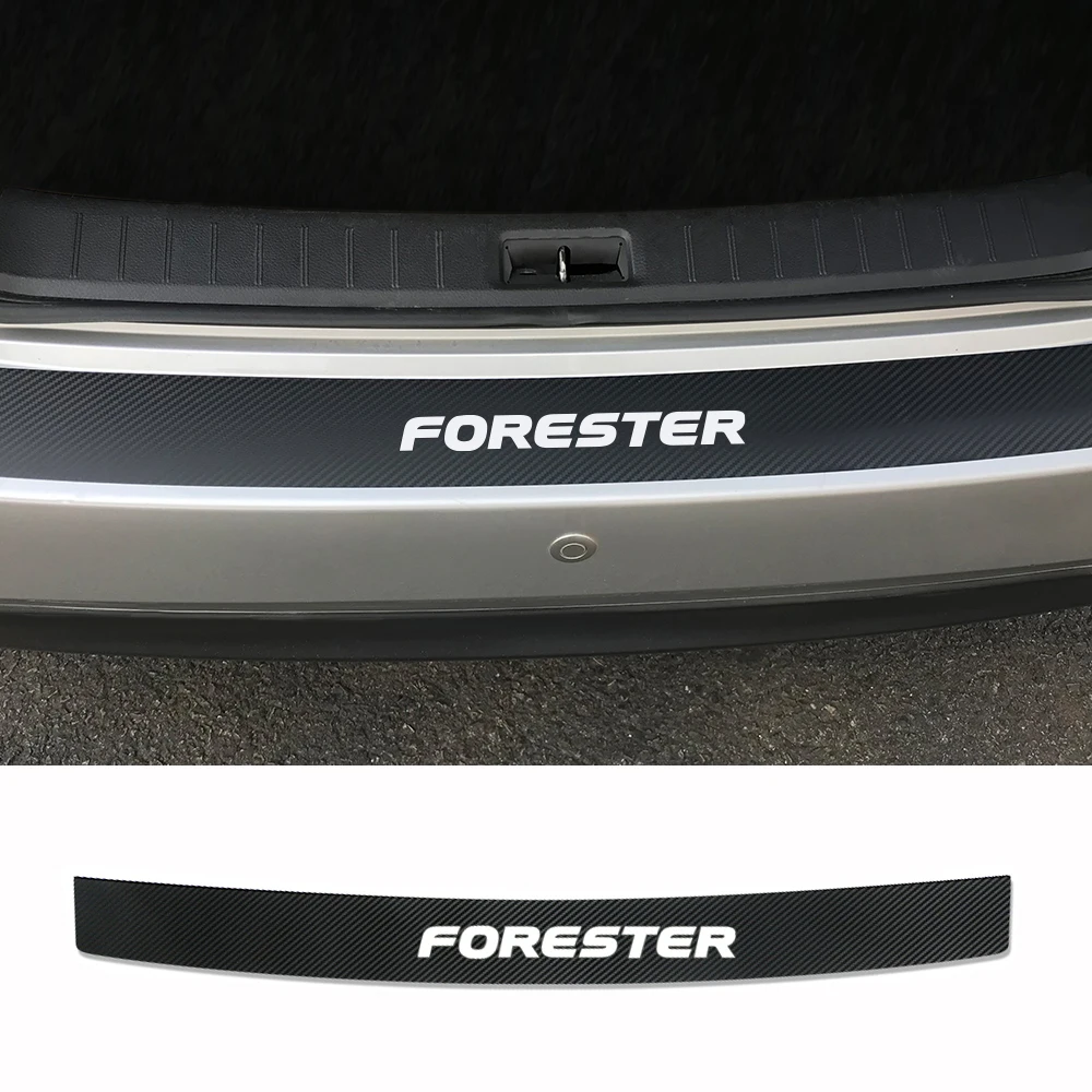 Наклейки для багажника автомобиля Subaru Forester задняя защитная накладка