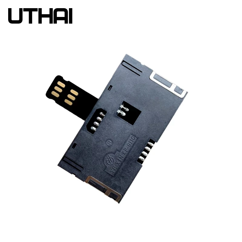 Uthai T10 para Iphone Cartão Sim 4in1 Adaptador de Slot para Cartão Externo Rápido Trocador de Cartão Iphone Sim Leitor de Cartão Titular Reinicialização Livre Nano - Imagem 2