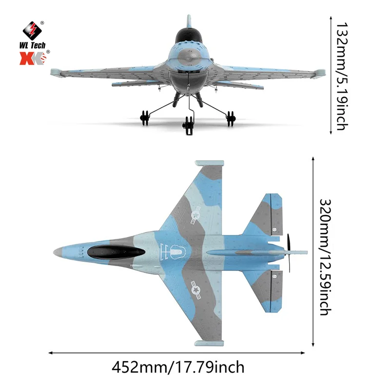 Avião De Controle Remoto Aeromodelo Jato A200 F-16B - Wltoys - Aviões e  Helicópteros de Brinquedo - Magazine Luiza