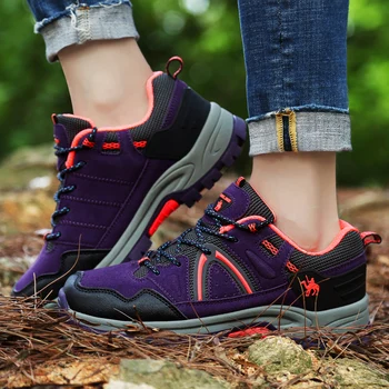 

Unisex Hiking Men Shoes Anti Slip Outdoor Shoes Men Comfortable Woman Sport Shoes Good Quality Walking Women Shoe Luxury Brand