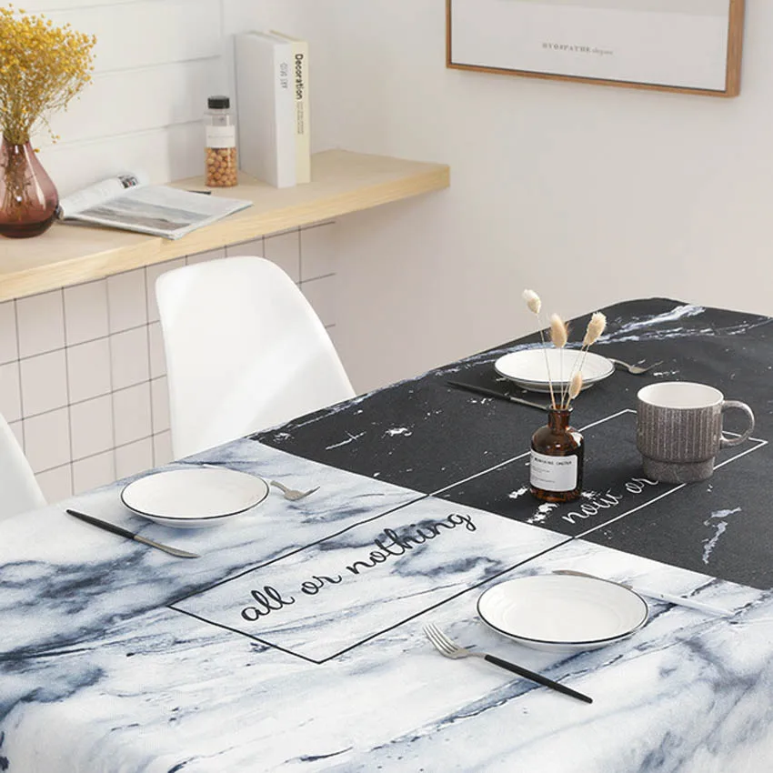 Толстая Водонепроницаемая скатерть маслостойкая Скатерть|Скатерти| |