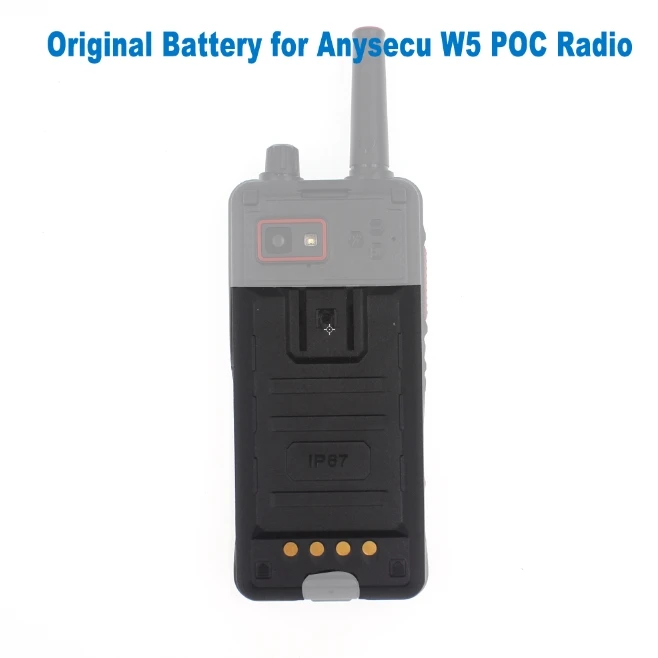 Аккумулятор для Anysecu 3g W5 Walkie Talkie 5000mah 3,8 V литий-ионный аккумулятор