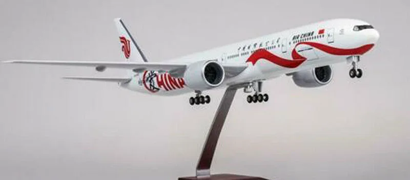 Детские игрушки 1/157 Boeing B777 AIR China модель самолета 47 см Смола Passanger самолет ariccraft w светодиодный светильник модель самолета ВВС