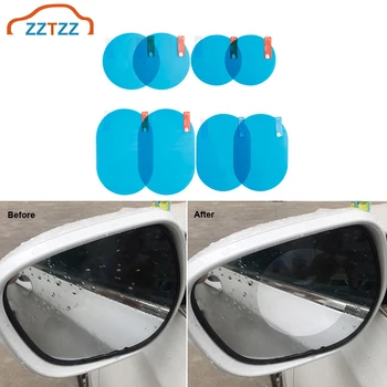 

1Set Car Rearview Mirror Protective Film Anti-fog Protective Film Anti-glare Anti-scratch Rainproof (with Scraper and Alcohol pa