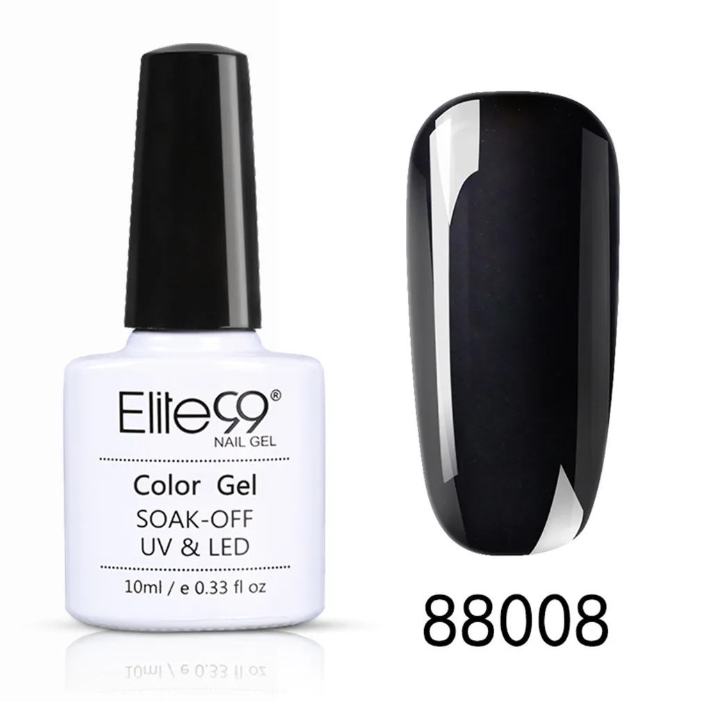 88008 Elite99 10ml Changeable Gel Nail Polish Marble Halo Effect Nail Art Design Gel Lacquer Long Lasting UV Nails Gel Varnish Polish - Цвет: 88008