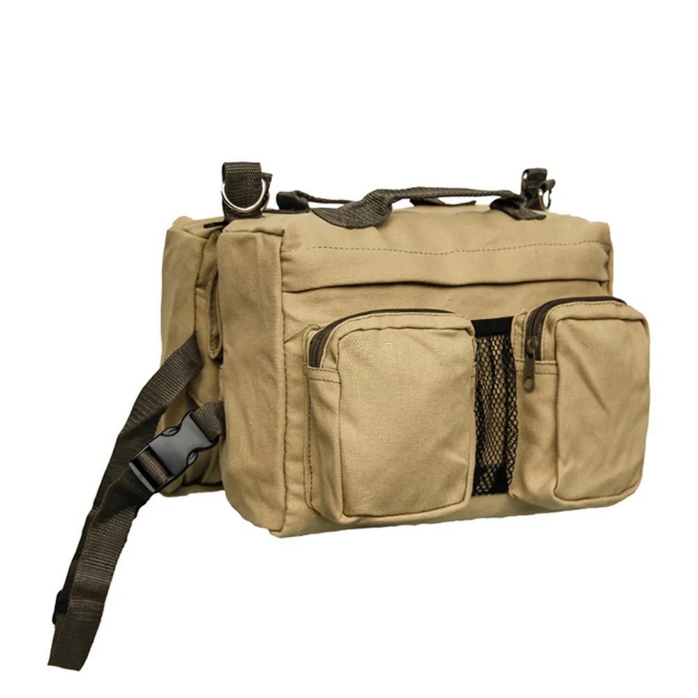 Backpack - Pet Medium Large Dog Camping Bag Hiking Saddle Bag Ultralight Cotton Backpack