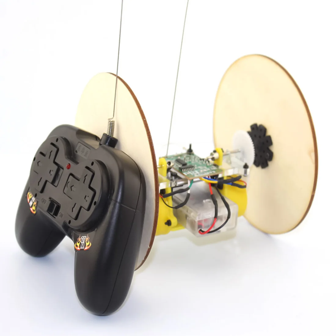 

Science 2WD DIY Assembly RC Car Model Science Educational Toy Learning & Education Boys Birthday Christmas Gift