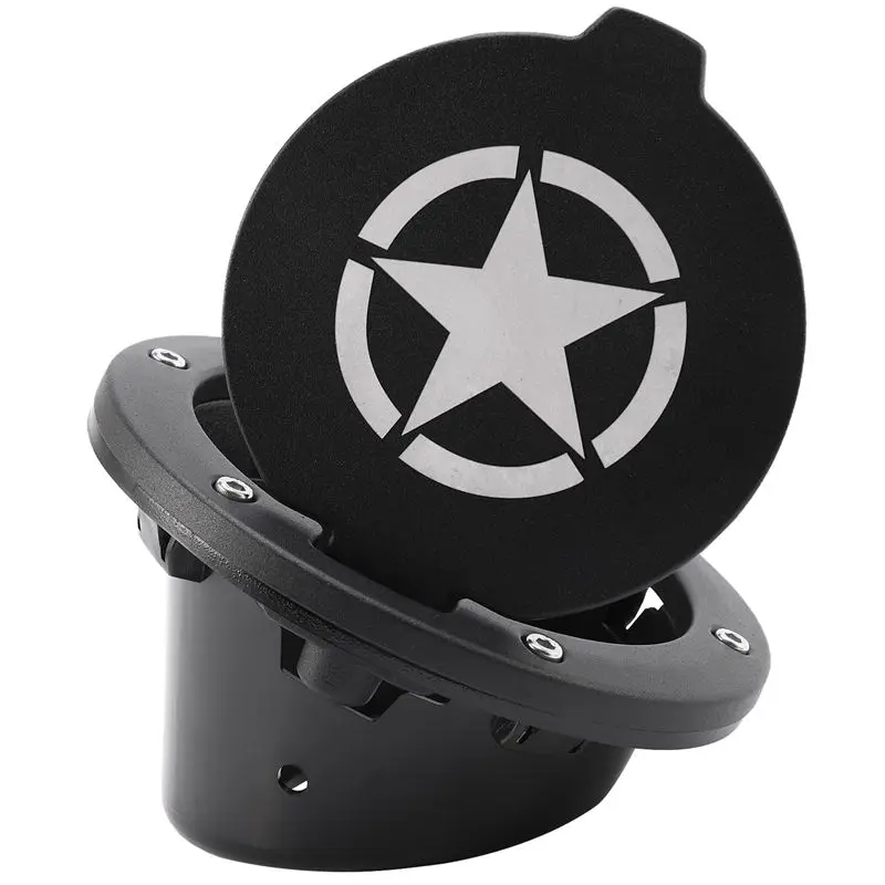 Gas Tank Cap Cover Fuel 4-Door 2-Door for 2007-2018 Jeep Wrangler Jk &amp Unlimited Car Accessories | Автомобили и мотоциклы