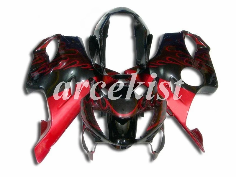 

New ABS Injection Mold Motorcycle Fairings Kit Fit for HONDA CBR600 F4 1999 2000 99 00 FS Red Black