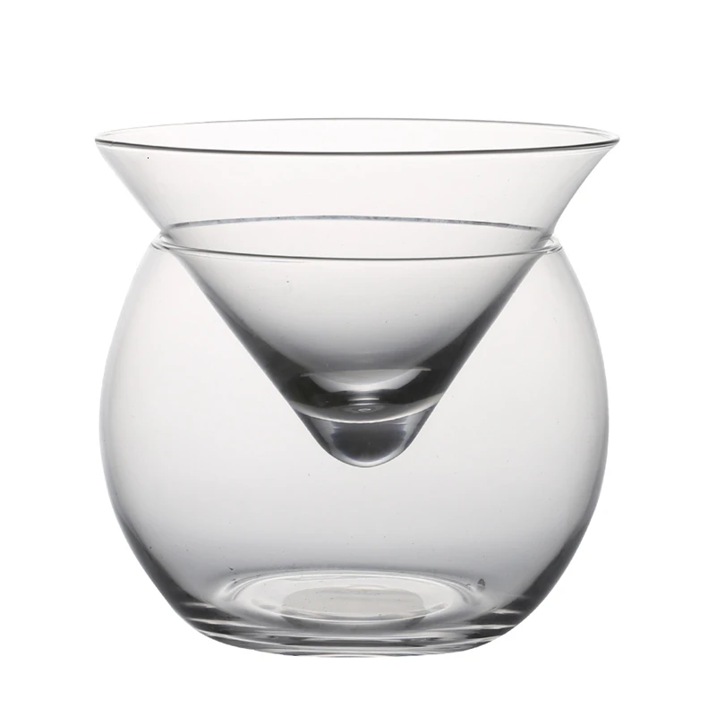 Оригинальность Iced Cocktail Martini стеклянный набор конусная Сфера Tipsy ночной клуб бар Гавайские пляжные TIKI специальная чашка для напитков Прямая поставка