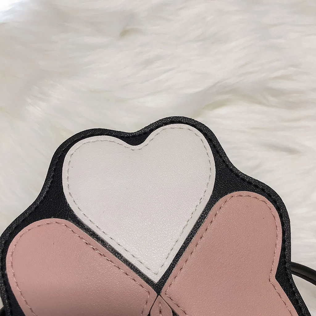 2019 Girl Backpacks Coin Purse Handbag Children Wallet Small Kids Shoulder Handbag Crossbody Purse Money Baby Heart Bags 823