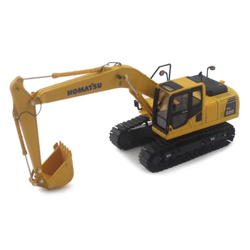 

For Collection 1/50 1:50 Diecast KOMASTU PC220 Tracked Excavator Hook machine Excavator Alloy Diecast Engineering Vehicles
