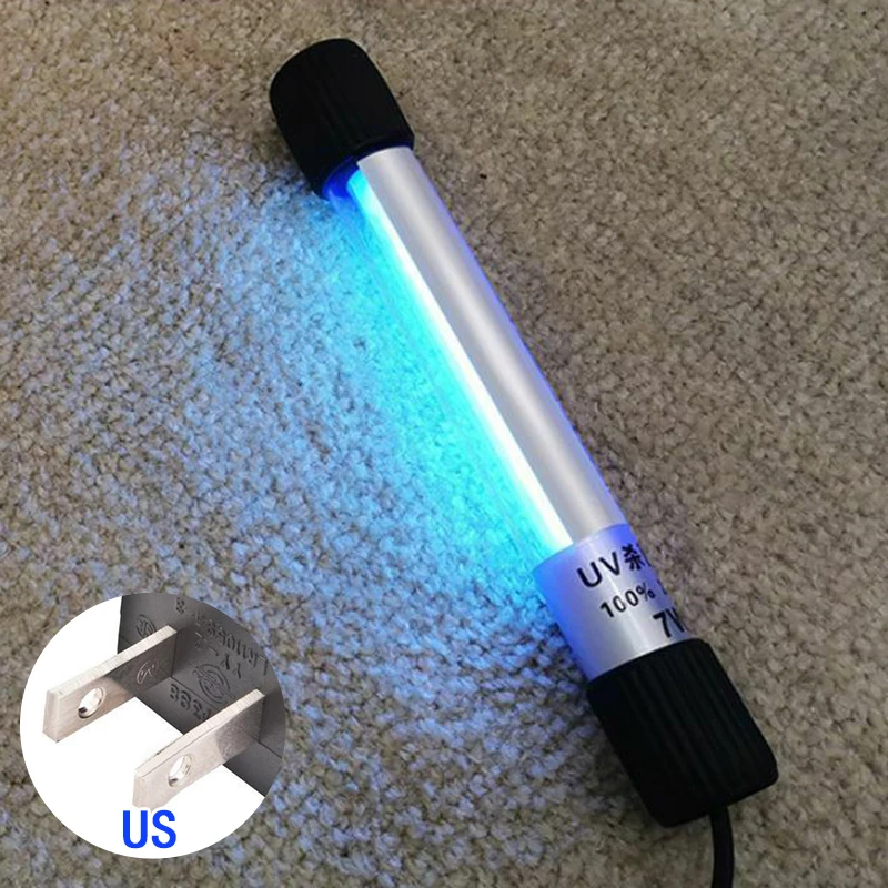 

20W 120V 26cm Hand-held Stick Portable Glare Efficient UV Lamp US/UK/EU Plug For Home, Office, Business, Travel, Easy To Carry