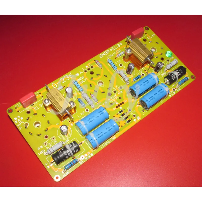 6N9P+EL34 tube 12W+12W power amplifier board high voltage AC 315V 200MA filament 6.3V 3A 1A LG236 | Обустройство дома