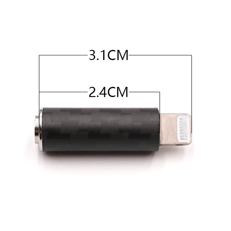 Original c100 Lossless headphone extension cable lightning to 3 5mm Adapter for iphoneXR X 6S 7 7P 8 8P XS XSMax T1116