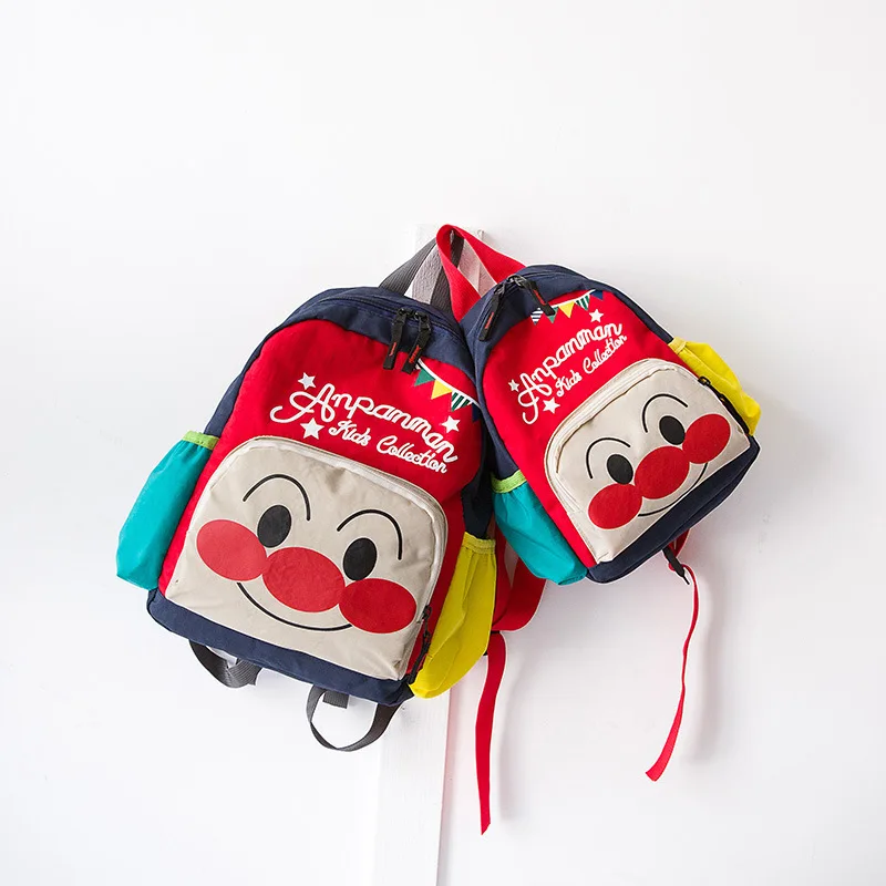 

Children Backpack New Style Cartoon Bread Superman Bag Cute Baby Nursery Lightweight School Bag Parent And Child Backpack