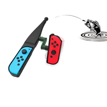 

2019 New Game Fishing Rod Switch for Nintend Switch Joy-Con Accessories Fishing Game Kit for Switch Joy-Con Game Fishing Rod