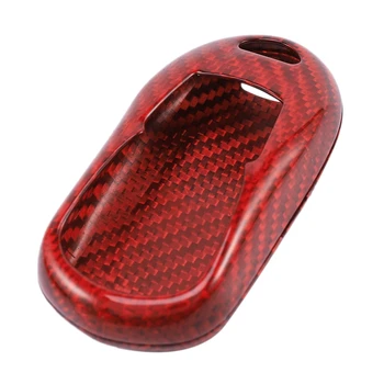 

Premium Real Carbon Fiber Red Case Cover Fit for BUICK ENVISION Lacrosse Smart Key Fob