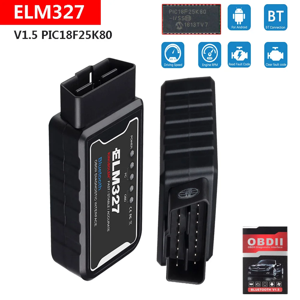 Elm 327 V1.5 Obd2 Diagnostic Tool Professional Auto Scanner For Dodge