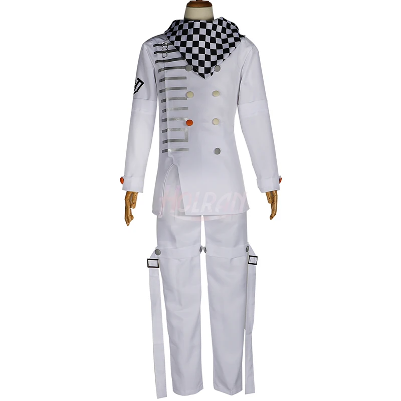 Высокий-Q унисекс косплей Danganronpa: триггер Happy Havoc Oma Kokichi Косплей Костюм для Хэллоуин на заказ