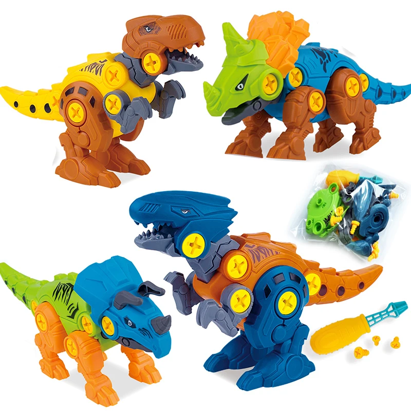 dinosaur screw toy