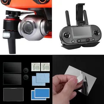 

1 set HD Ultra thin Tempered Glass Film for Autel Robotics EVO II 8K Drone Camera Lens Protective Film Screen Cover Protector A