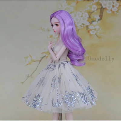 1 шт. красивые 1/4 BJD куклы платье, одежда, костюмы Аксессуары - Цвет: Color-1