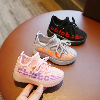 

Spring Children Running Shoes Boys Girls Sport Shoes Breathable Infant Sneakers Soft Bottom Non-slip Casual Kids Sandals #GG-A36