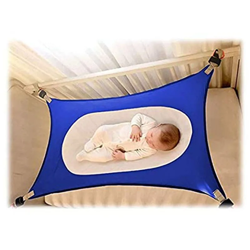 Детские Гамак для новорожденных детская спальная кровать безопасная Съемная маленьких детская колыбель эластичный гамак с регулируемым Чистая Детская кроватка