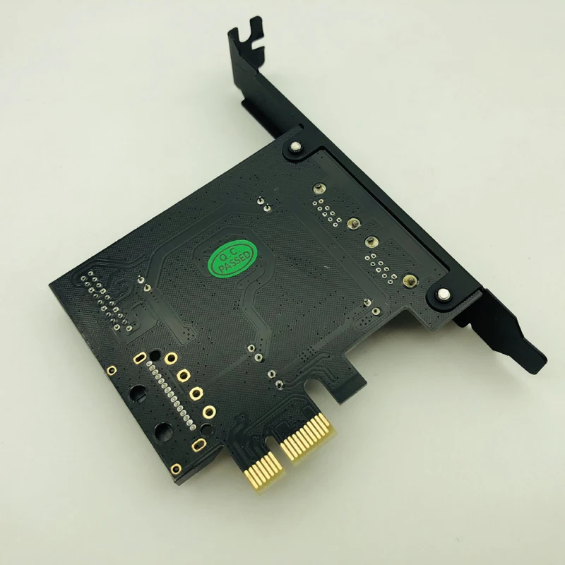 Супер Скорость USB 3,0 PCI-E 2 Порты и разъёмы PCI Express карты расширения 19-Pin Мощность разъем для настольных ПК PCI Express USB 3,0 карты, Новинка