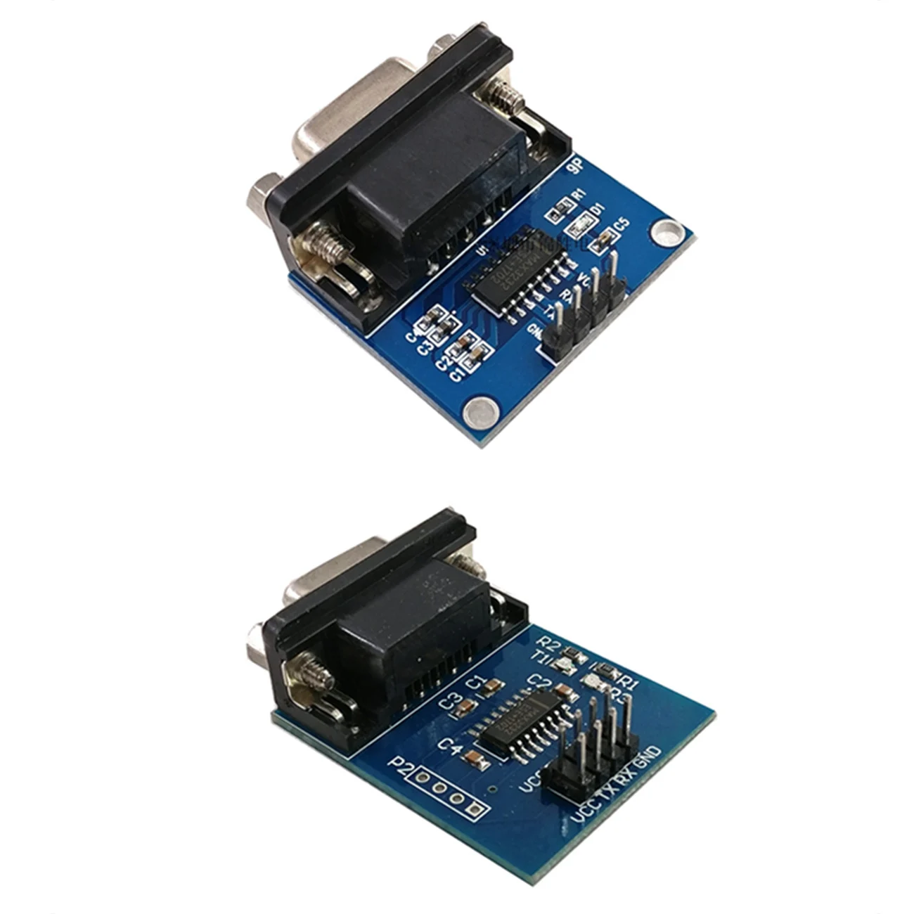 MAX3232 RS232 в TTL модуль конвертера последовательного порта DB9 разъем MAX232|Интегральные