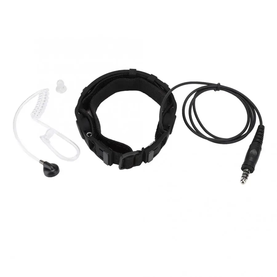 Наушники для радиостанции Z033-FG для элемента/Z-Tactical PTT Heat Mic наушники с ABS+ нейлоновым шейным ремешком
