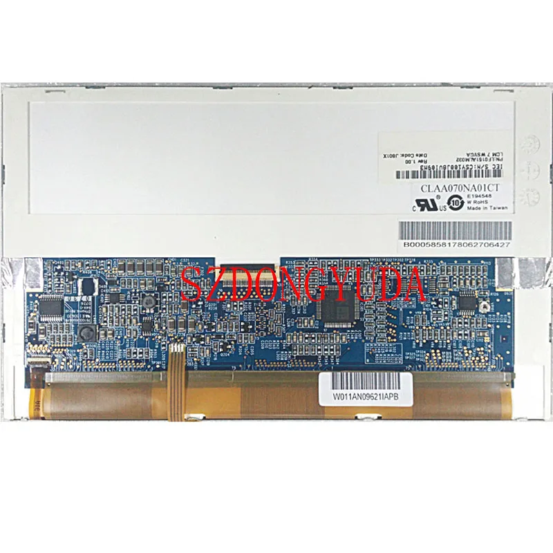

Оригинальный новый 7-дюймовый 1024*600 CLAA070NA01CT CLAA070NC0DCT ЖК-дисплей сенсорный экран дигитайзер стеклянная панель