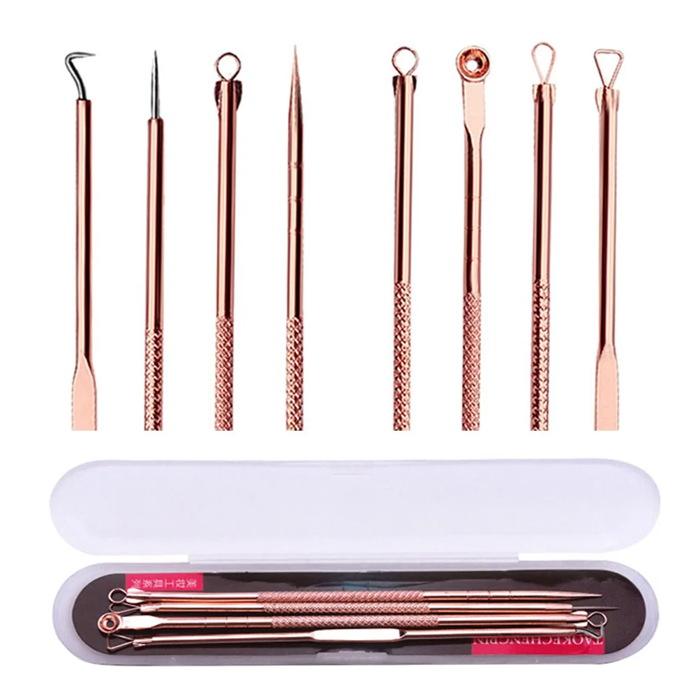 4PCS Black Spots Remover Extraction From Black Dots Clean Acne Needles font b Set b font