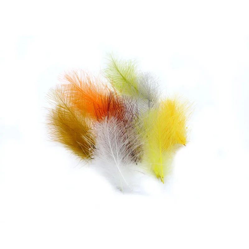 0.5g/pack Natural White Cul-De-Canard CDC Duck Butt Feathers Fly Tying Materials 
