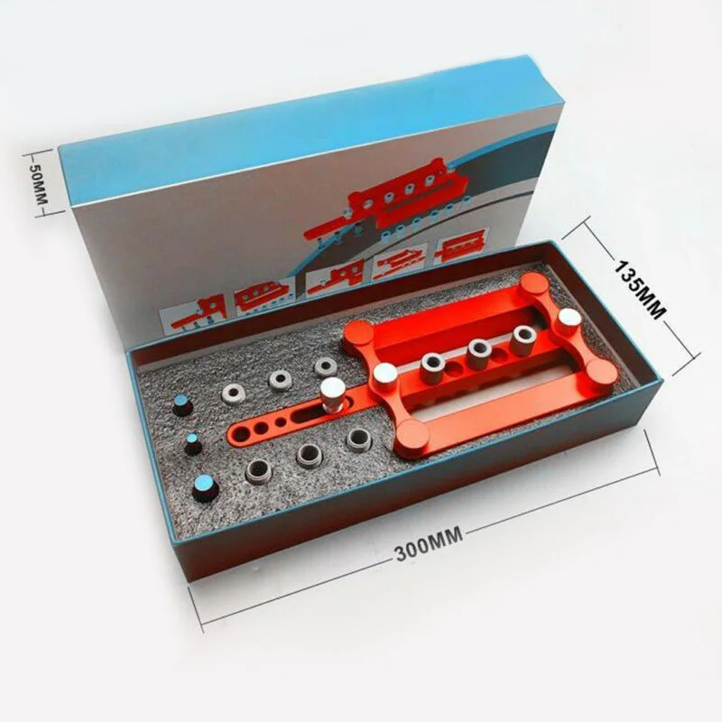 

Aluminum Alloy Self-Centering Positioning Pin Set For Wood With Brill Bushing