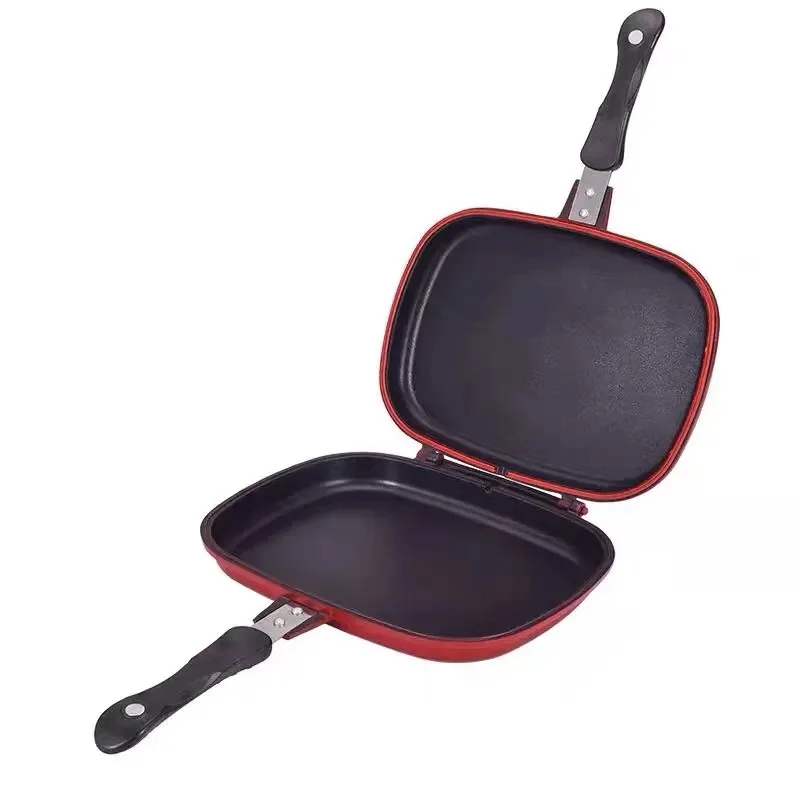 Double Grill Frying Pan, Double Sided Pan, Baking Tray