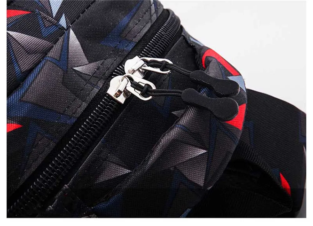 Geometric patterns Waterproof School Bags Girls Boys Children Backpack Kids Book Bag Mochila Escolar Schoolbag