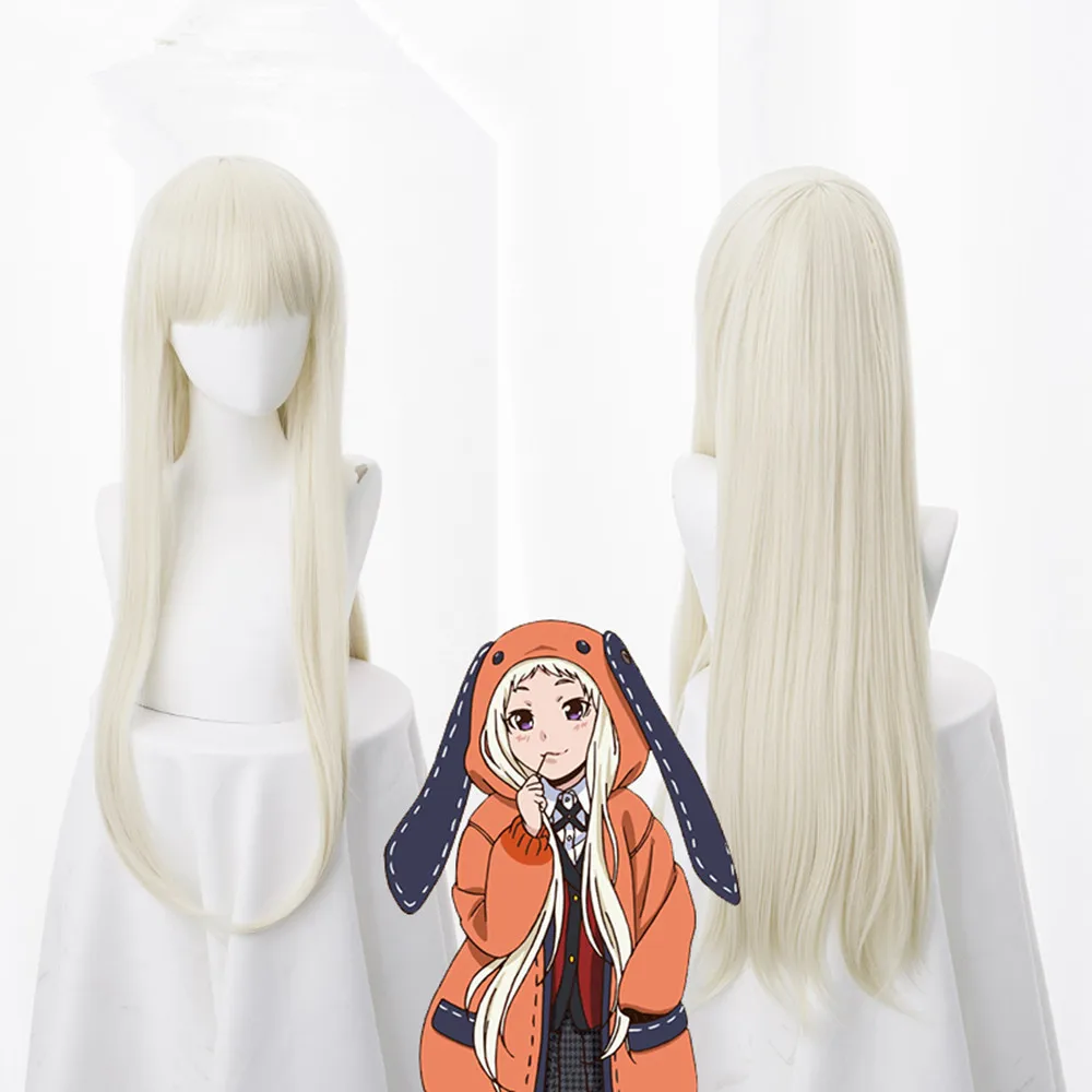 

Anime Kakegurui Yomozuki Runa Cosplay Wig Heat Resistant Synthetic Hair wig