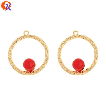 

Cordial Design 100Pcs 26*29MM Jewelry Accessories/DIY Earrings Making/Charms/Imitation Pearl/Hand Made/Earring Findings/Pendant