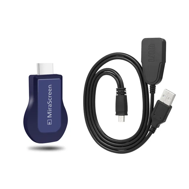 blue 128 М MiraScreen OTA tv Stick Беспроводной Wi-Fi дисплей HD ключ приемник Miracast для Android Apple iPhone tv PK Google Chromecast - Цвет: blue