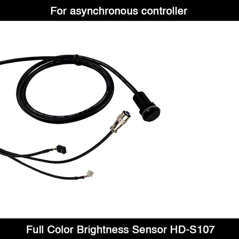 

HD-S107 Brightness sensor work with D15/D35/C15/C15C/C35/C35C/A3/A6/A5/A4 control card,3-in-1 interfa