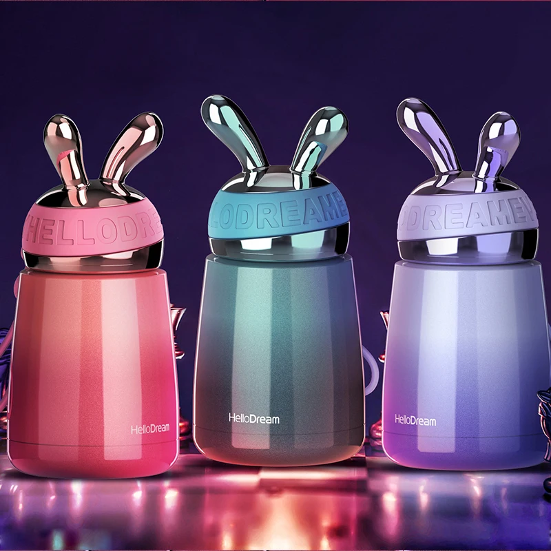 

Stainless Steel Vacuum Insulated cup Kid Thermos Water Bottle travel Mug