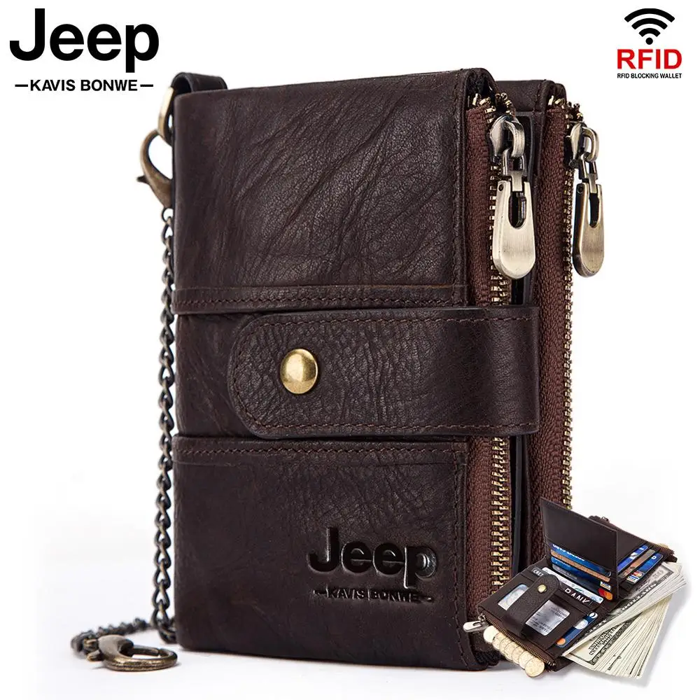 

Quality Genuine Leather Wallet Fashion Men Coin Purse Small Mini Card Holder PORTFOLIO Portomonee Male Walet Money Bag for Gifts