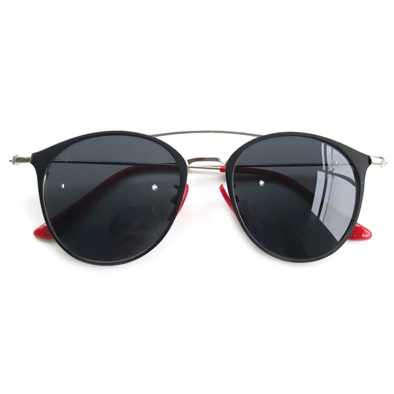No5 Sunglasses Винтажные женские солнцезащитные очки, роскошные брендовые дизайнерские очки, оправа из сплава, круглые солнцезащитные очки с градиентом - Цвет линз: No5 Sunglasses