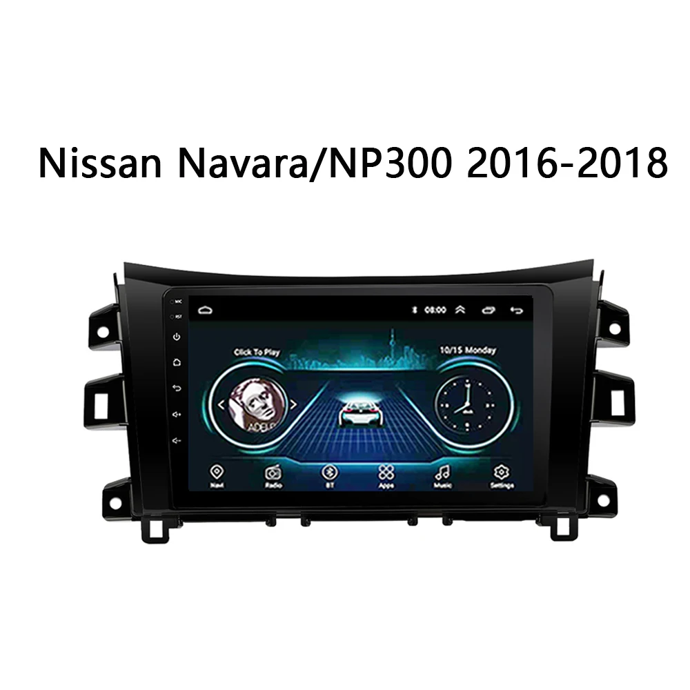 Автомобильный DVD плеер для Nissan navara NP300 2016 2018 Android 8 1 видеоплеер 10 дюймов система GPS