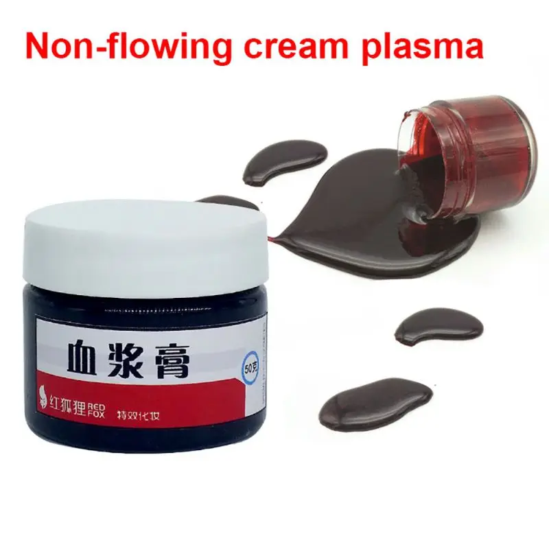 Halloween Fake Blood Face Body Paint Wounds Scars Bruises Cosplay Party Vampire Decorations Supplies Makeup Halloween Fake Blood Face Body Paint Wounds Scars Bruises Cosplay Party Vampire Decorations Supplies Makeup